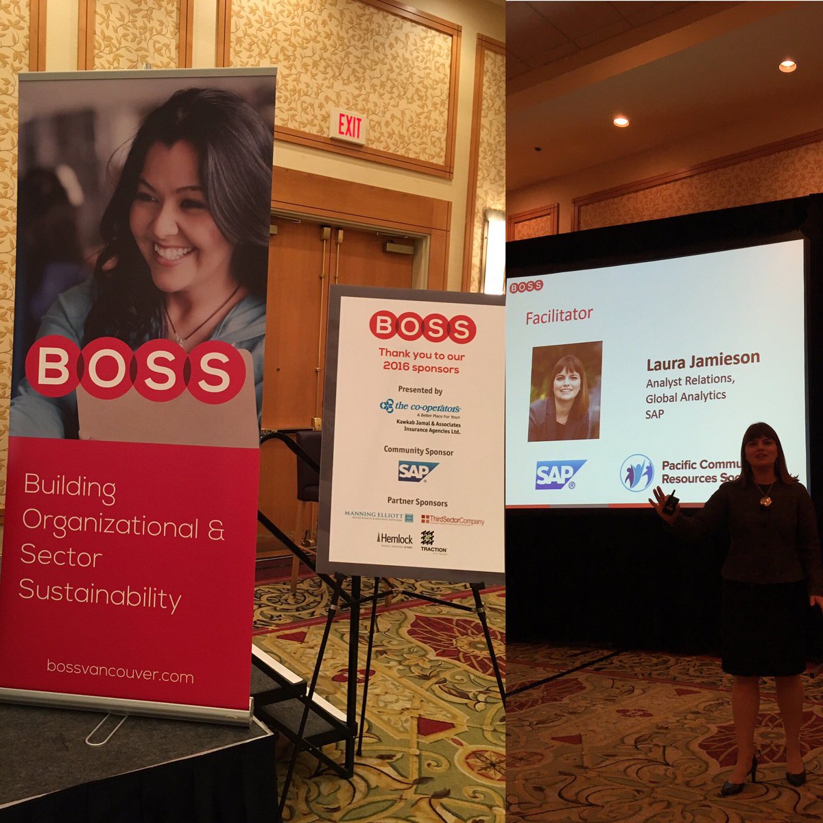 JennCarreiro's tweet photo. Getting started w Becoming a Data-Driven Organization w the lovely and talented @tulla00. #BOSS2016 @vantagepnt @lifeatsap https://t.co/h6mAtI4cKG