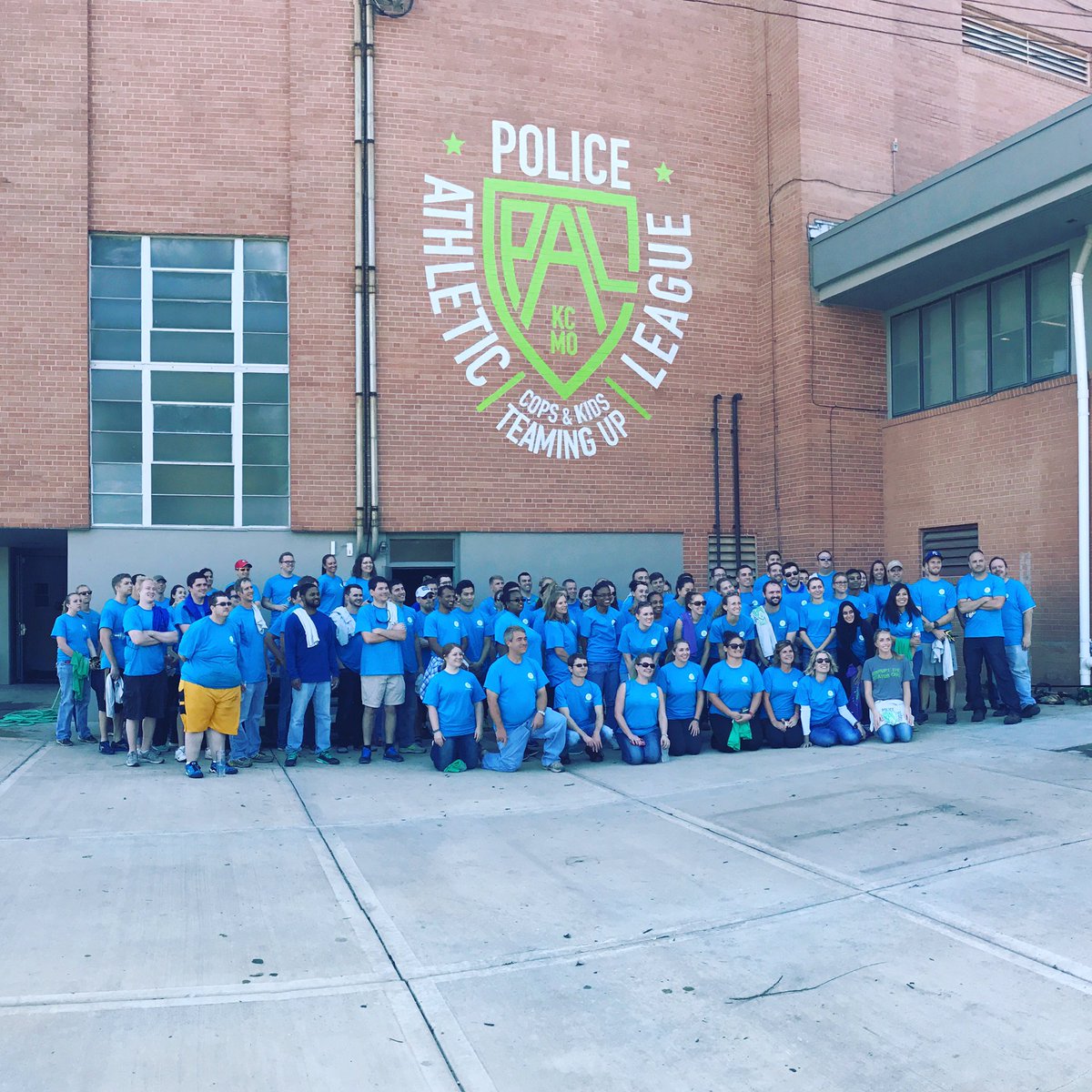 Special thanks to the volunteers from Cerner.  They made light work of all of our projects.  The center looks amazing!  Thanks again!