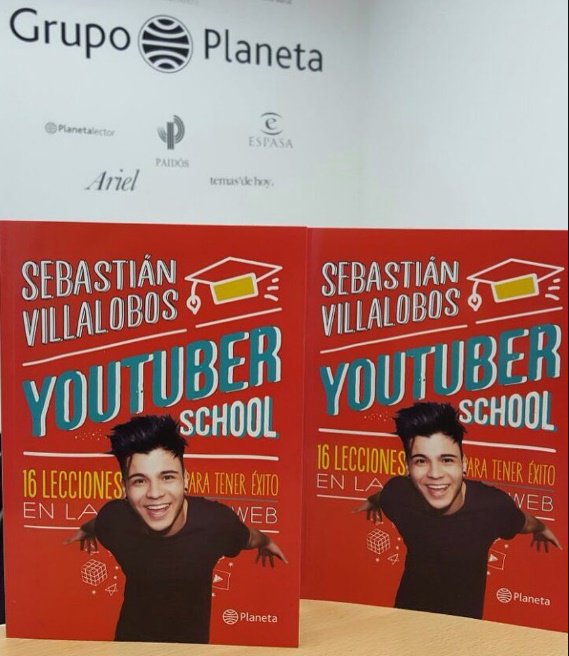 PlanetaLibrosVe's tweet photo. ¿Quién está esperando #YoutuberSchool? ¡En noviembre llegará a las librerías! 📚🎉🎉 https://t.co/eJqT7X0WR5
