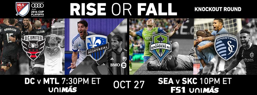 The @MLS knockout rounds continue tonight. Tune in. https://t.co/iVM4JmpS6J