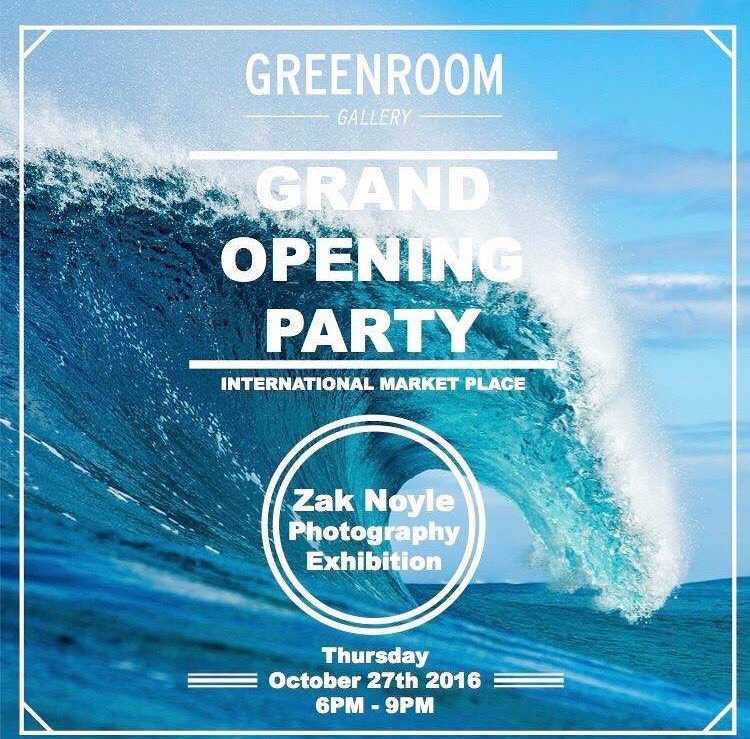 Tonight from 6-9pm @ Green Room gallery @ international Market Place Waikiki, I will be showing some never before seen images! See you there