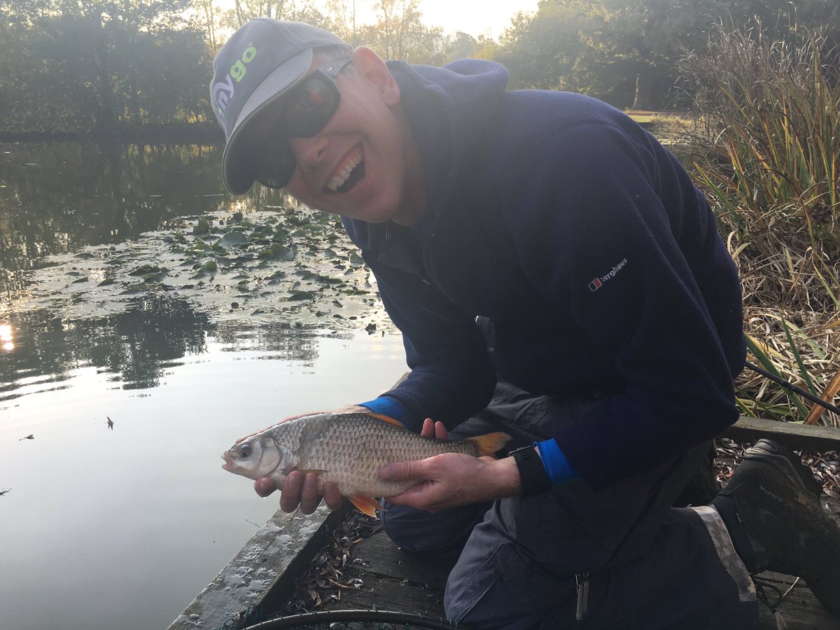 Thank you bury Hill fishery for my PB roach this week! 12oz Roach, my only catch of the day.