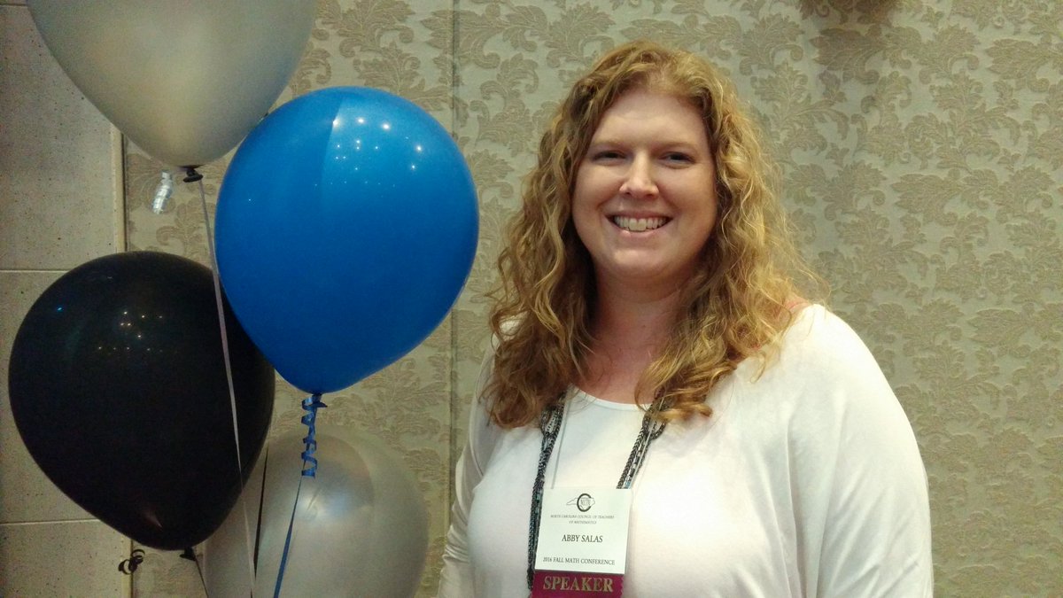 myrascox1's tweet photo. Abby Salas @yadkincoschools recognized at the NCCTM Award's Ceremony as YC's Secondary Math Teacher of the Year! https://t.co/YuNZZHJJzg