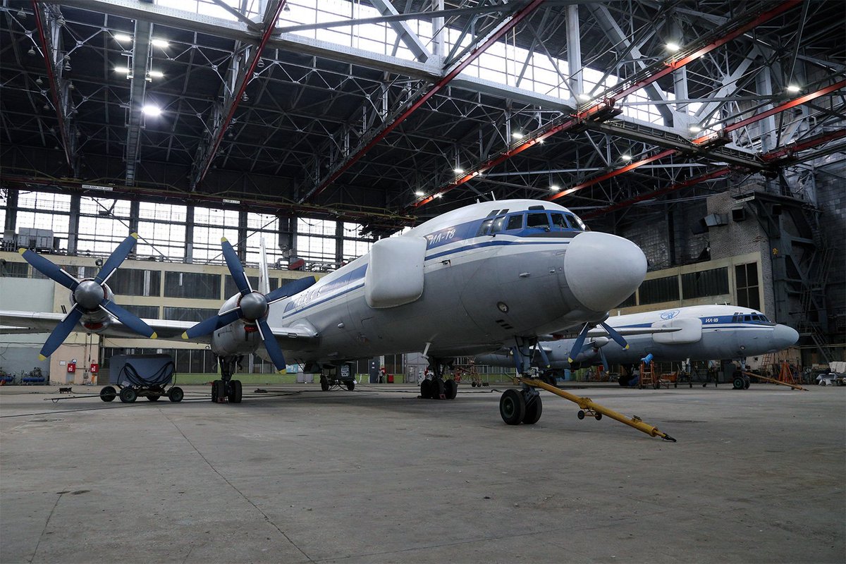 طائره التشويش الالكتروني  Il-22PP Porubshchik الروسيه الجديده  Cvzjak7WgAEAOpo