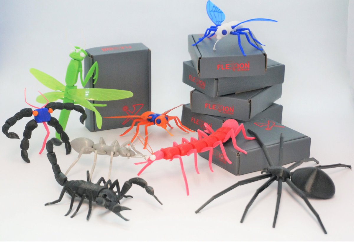 DiabaseEng's tweet image. Build some scary bugs! Spider, scorpion, fly, mantis, ridiculous hybrid. @thingiverse Build-a-bug thingiverse.com/thing:1852573