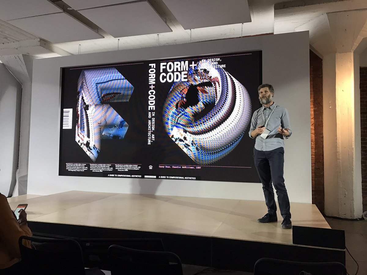 World's colliding. <a href="/LUSTnl/">LUST</a> + <a href="/REAS/">Casey REAS</a> at <a href="/GoogleDesign/">Google Design</a> #SPAN16