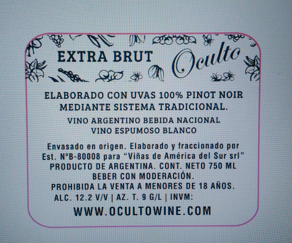 ocultowine's tweet photo. Se viene nuestro #espumante #oculto #extrabrut #pieldedurazno 
#elplaceresdescubrirlo Muy pronto ! https://t.co/sEedh43Cfp