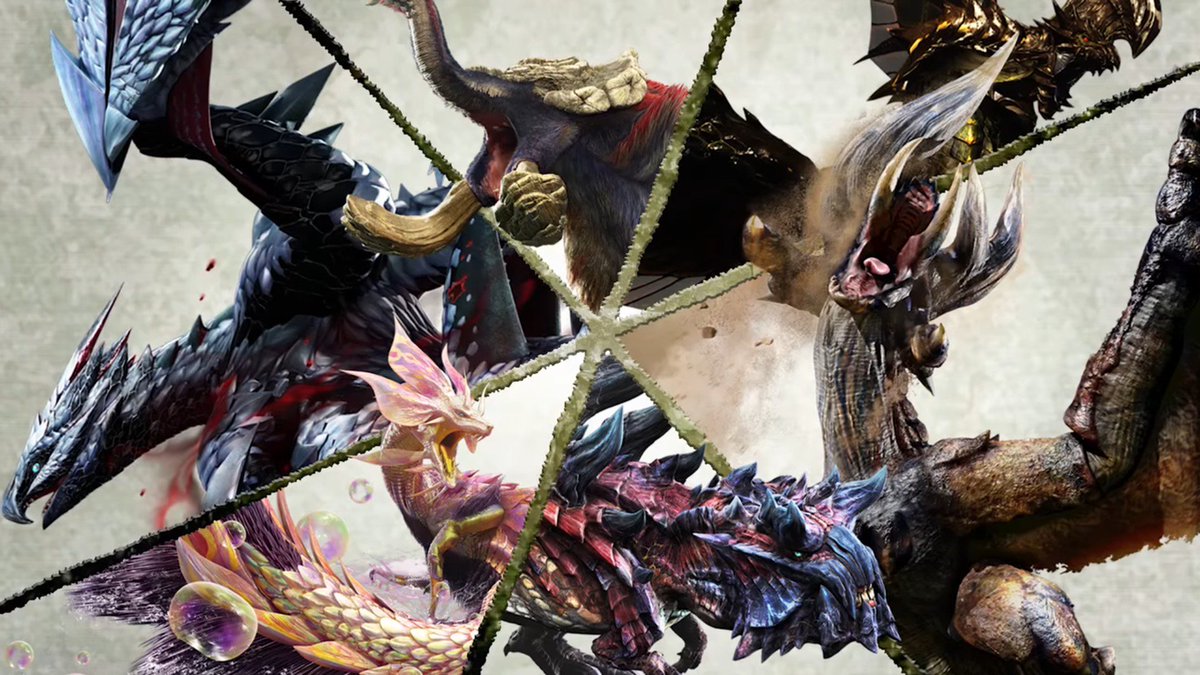 Toro On Twitter The 6 Flagship Monsters Of Mhxx I Question Of