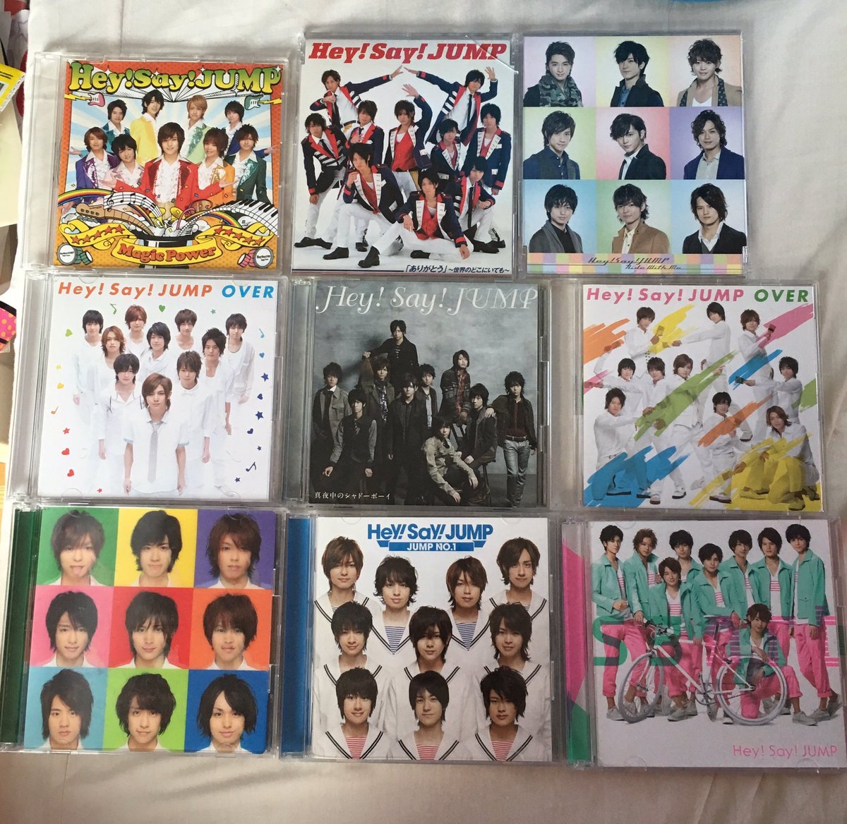 shin___715's tweet photo. @yk_923o フォロー外から失礼します。いいねありがとうございます！
Hey!Say!JUMPのCD、DVDいくつか所持しております。値段の表記は気になさらないでください。要相談になります。 https://t.co/uyWKCLSAGW