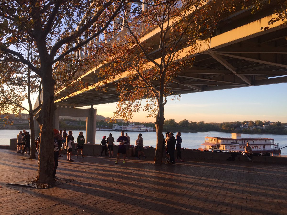 rubyconf5k's tweet image. The finish line at the @rubyconf5k this morning. #rubyconf