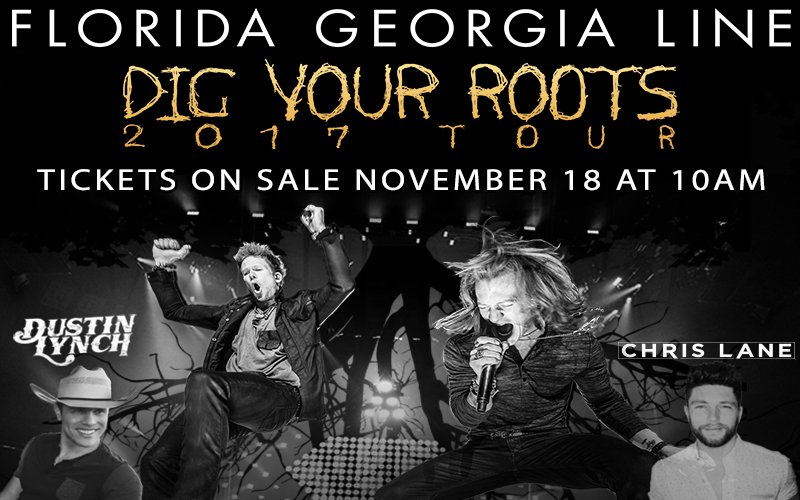 FSUTuckerCenter's tweet image. ANNOUNCING! @FLAGALine coming 2 Tucker Center Jan. 27 w/ @dustinlynch &amp;amp; @iamchrislane! Tix on sale Fri. 11/18 @ 10am bit.ly/2g2uVMz