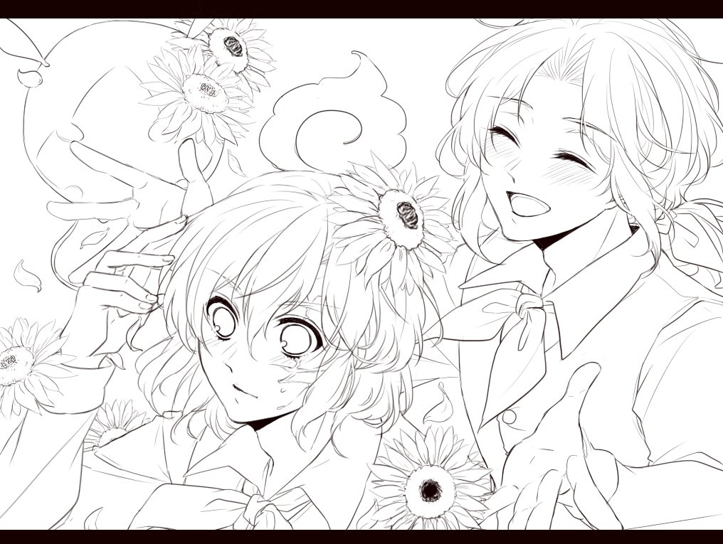 線画書き直したの貼るの忘れてた・・・ 