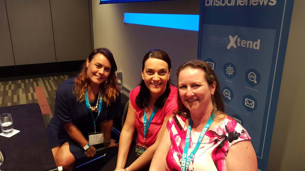 AISuccessLab's tweet photo. Great to share a stage today at Click! Digital with Yvette from @thecreativecoll and Kylie Chown #2016CLICK https://t.co/OGx3JrW8XL
