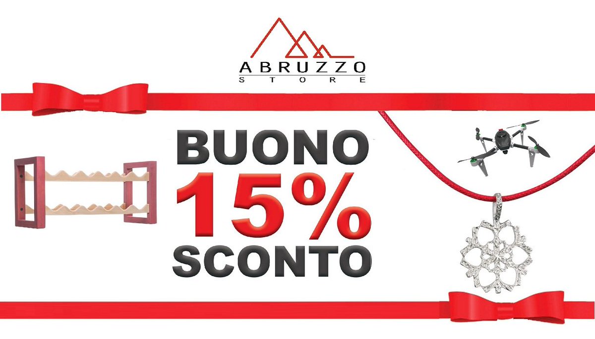AbruzzoStore's tweet photo. Per accedere alla #promozione registrati e in fase di acquisto inserisci il codice #Sconto "abruzzostore". https://t.co/wEmrokuHpN #Gift https://t.co/BMzFWPhkWN