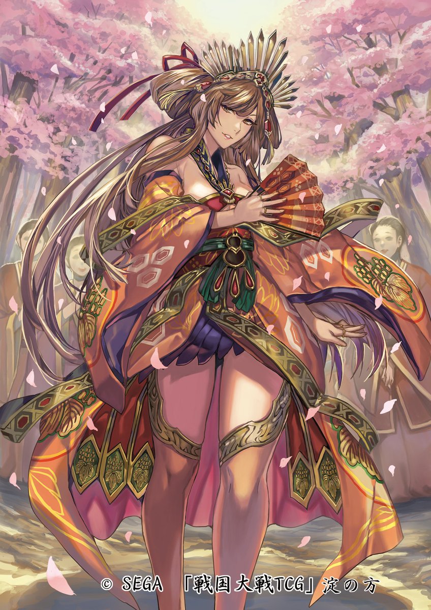 こちも 昭時大紀 宣伝 告知が遅すぎますが戦国大戦tcg第3 4弾ブースターパックにて淀の方 養徳院をそれぞれ描かせていただきました よろしくお願いいたします 戦国大戦tcg