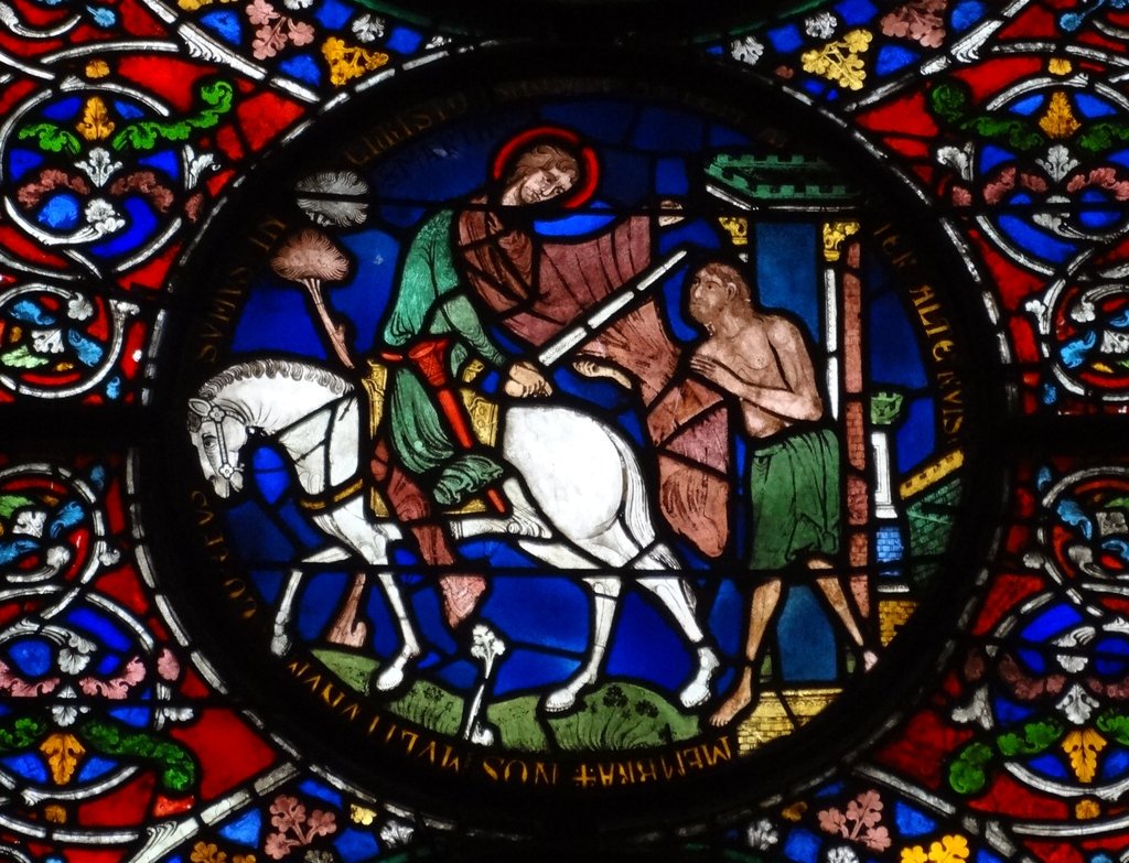 Today is Martinmas, the feast of St Martin of Tours. 