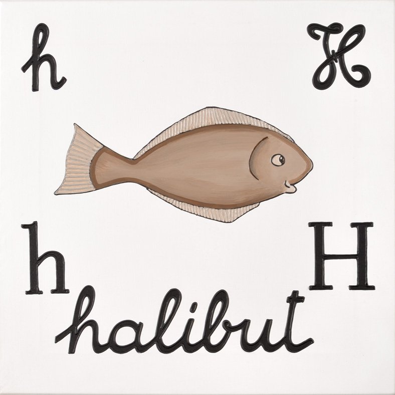 Antonia Ciampi, Alfabeto del cibo, 2014

#ABC #H #halibut #AntoniaCiampi  #contemporaryart