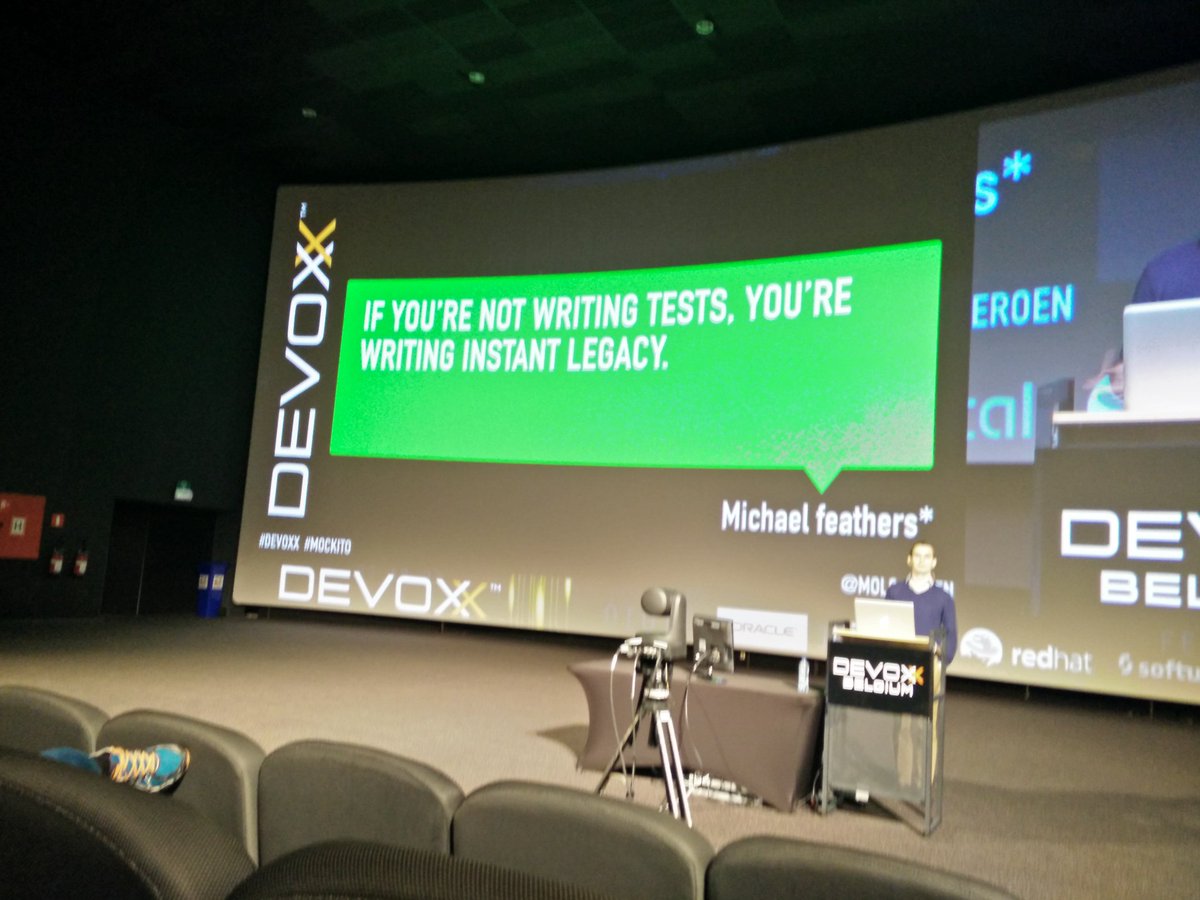 Slide of the day ;-) #Devoxx