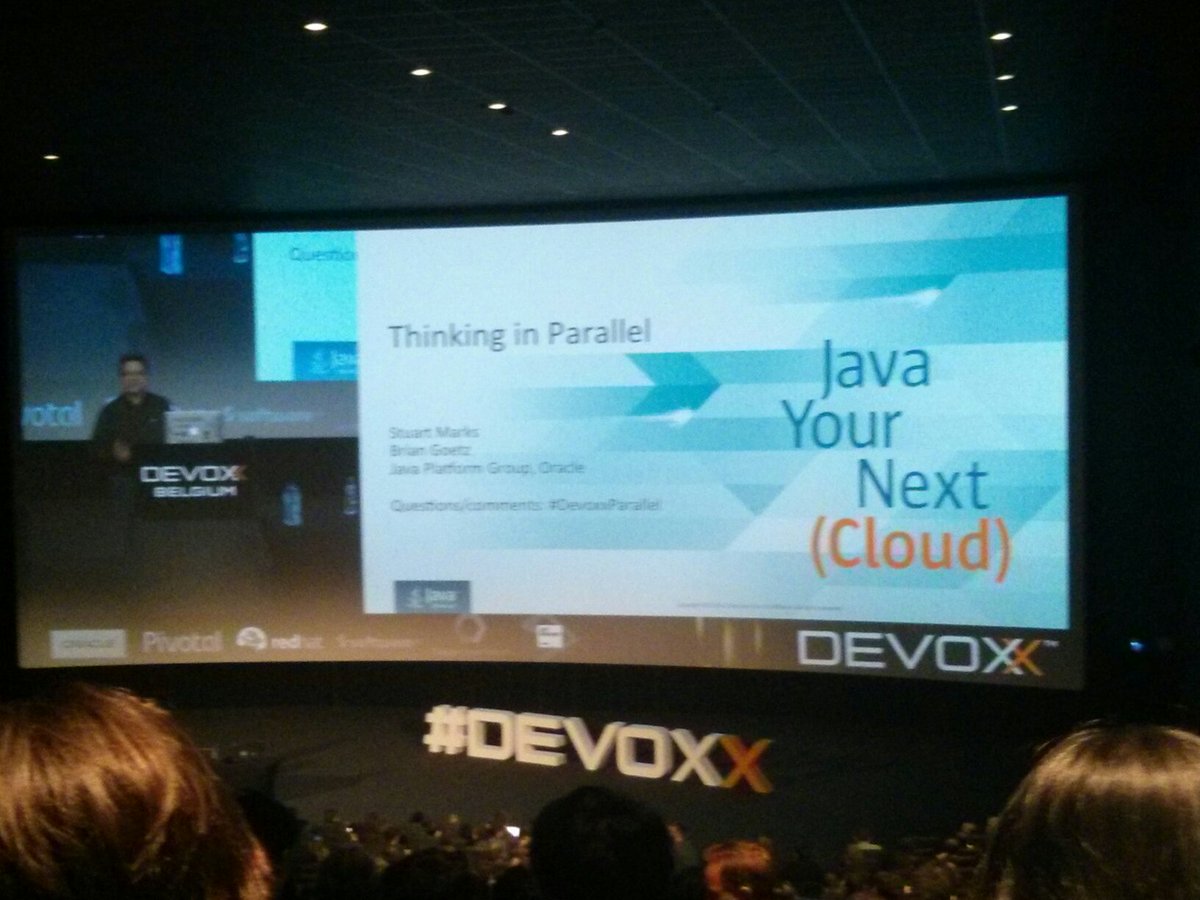 Juvotweet's tweet image. Java and thinking in parallel. #devoxxparallel #juvo #devoxx