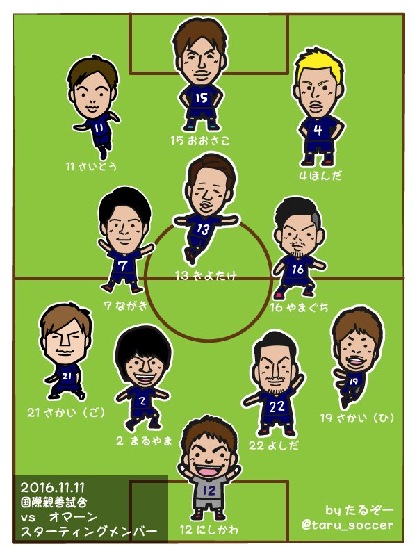 サッカー日本代表 16年11月11日 金 ツイ速まとめ