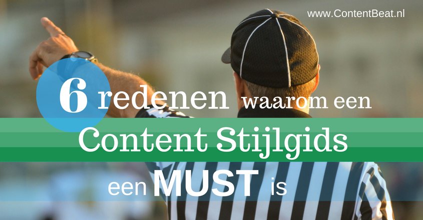 Waarom een content stijlgids onmisbaar is voor elke #contentmarketing organisatie en redactie bit.ly/2emoinO