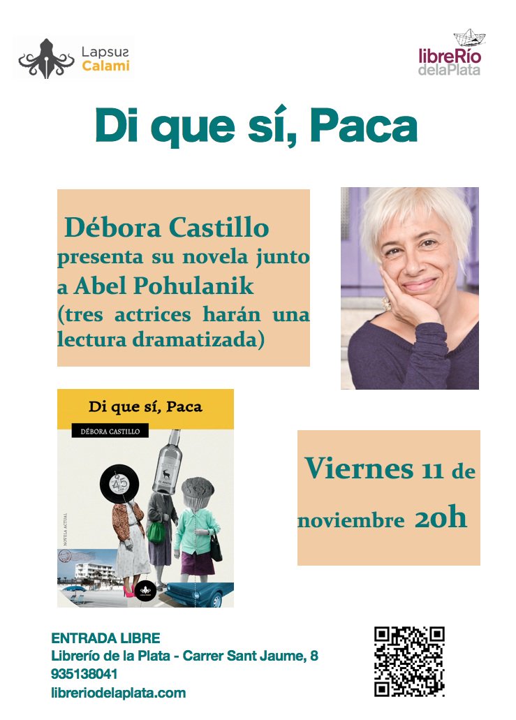 libreriodlplata's tweet photo. ¡Qué noche nos espera HOY! Tres actrices leerán fragmentos de la novela. ¡No faltéis! @RadioSabadell @sbdcultura @ddsbd @LapsusCalami_es https://t.co/XRnDDAtgD0