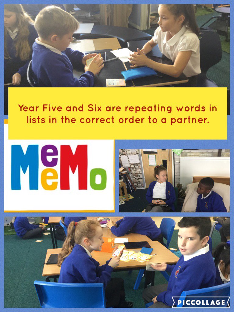 N_O_P_A's tweet image. Y5/6 improving their working memory again this morning with @MeeMo_Memory