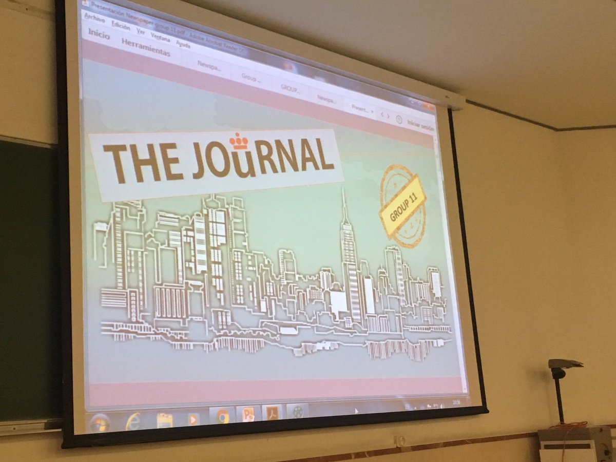 sixteam6's tweet photo. Newspaper Presentations Day! #introI #newspaper2 #group11 https://t.co/BzLF67buA5