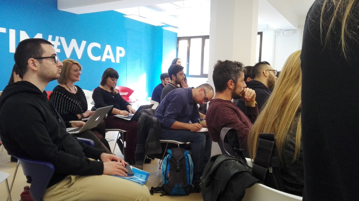 ArchitectaIA's tweet photo. Al @TIM_Official #WCAP  #architectiamo con @fedebadaloni #IIAS16 https://t.co/vPCA1Bf3jx