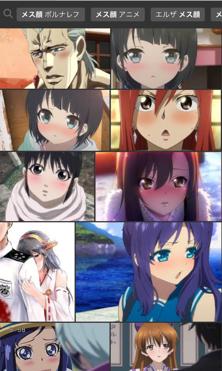 メス の 顔