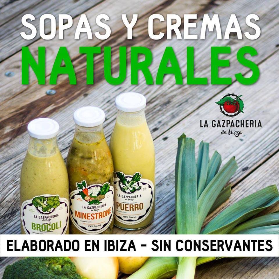 ¿Has probado ya las mejores #sopas y #cremas de #Ibiza? 
100% naturales y elaboradas en nuestra #isla!

#Eivissa #farm #healthy