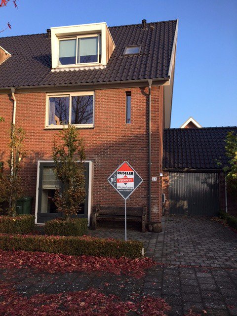 Verkocht geplakt met een zonnetje! Gerrit Rietveldstraat 27, #Rotterdam - #Nesselande