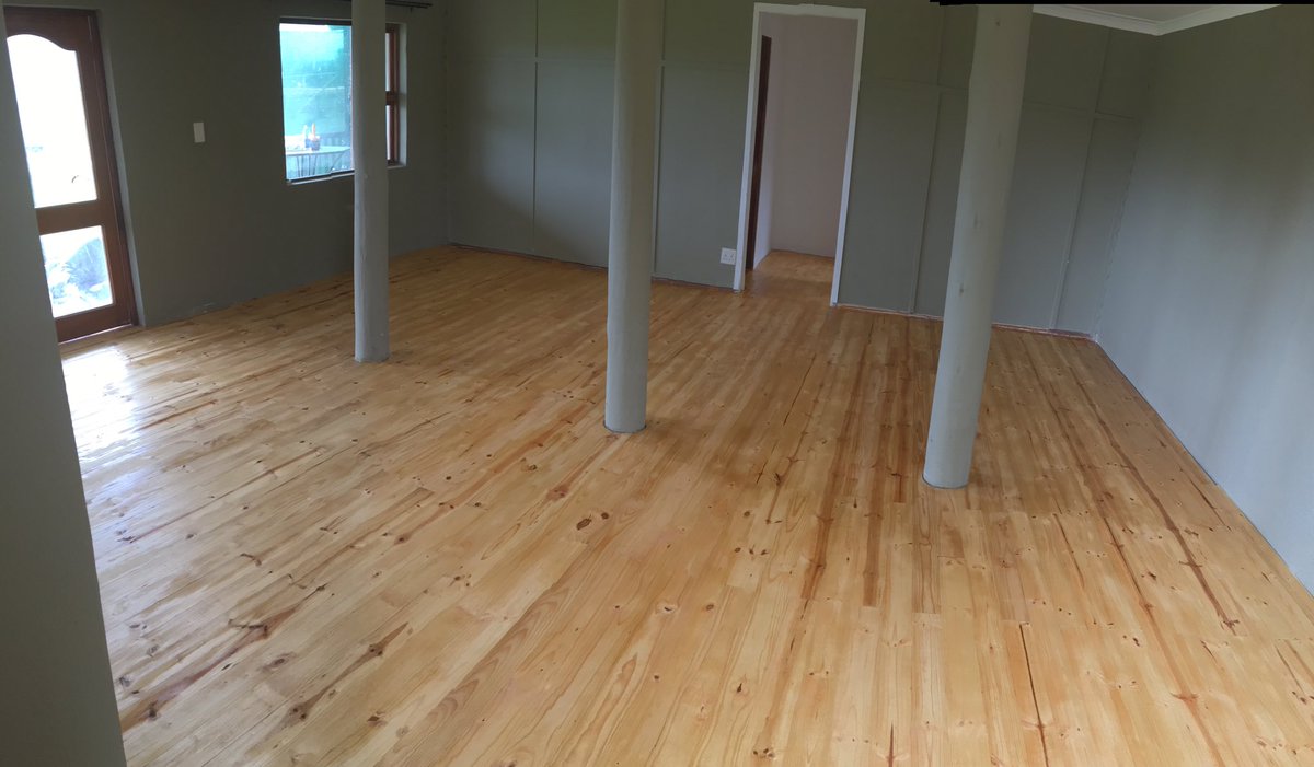 And the first coat is done!