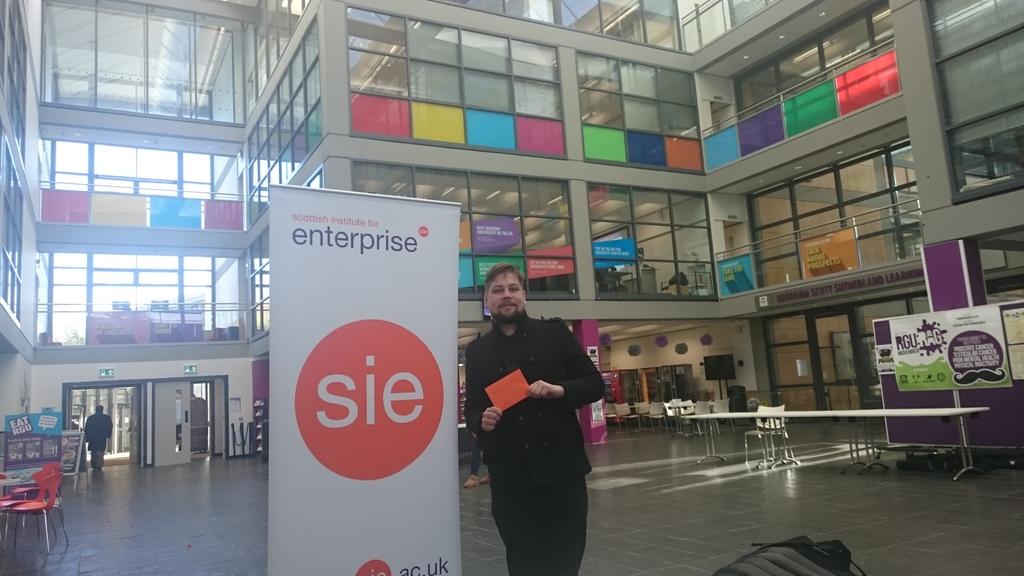 SIE_RGU's tweet photo. CONGRATS!.@_sie_  #RGU #GetEnterprising winner- Kris Kirsimagi -£20 pound cash prize. @rgucareers @rguunion @AberdeenBSchool @RGUenterprise https://t.co/WSVysOdNDr