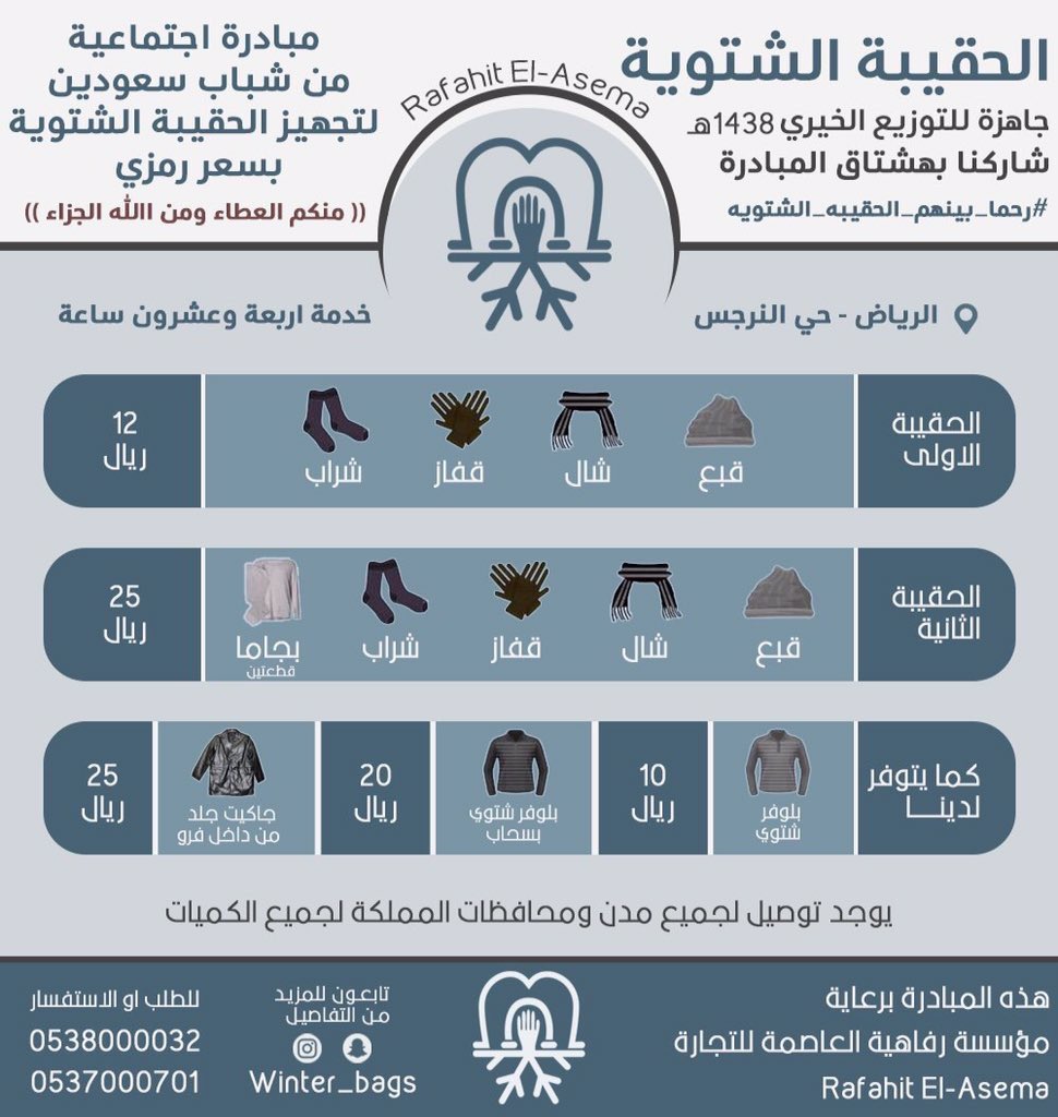 _HFC57's tweet photo. @winter_bags تم
#رحما_بينهم_الحقيبه_الشتويه https://t.co/yYw7HkIf8k