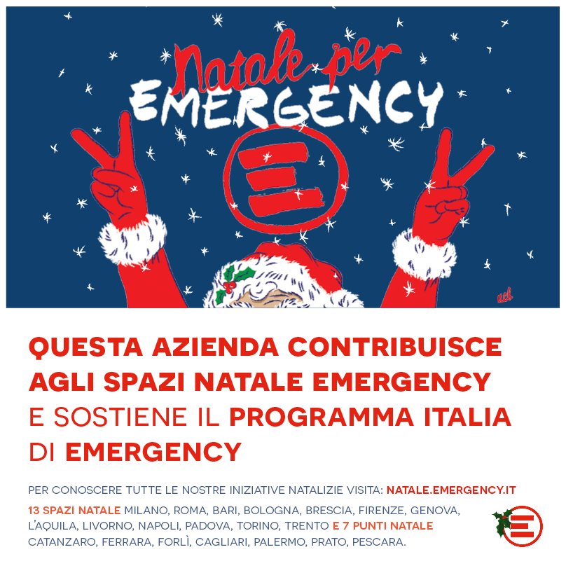 Se volete festeggiare il Natale stappando un Bellini, acquistatelo ai mercatini così farete anche beneficenza.