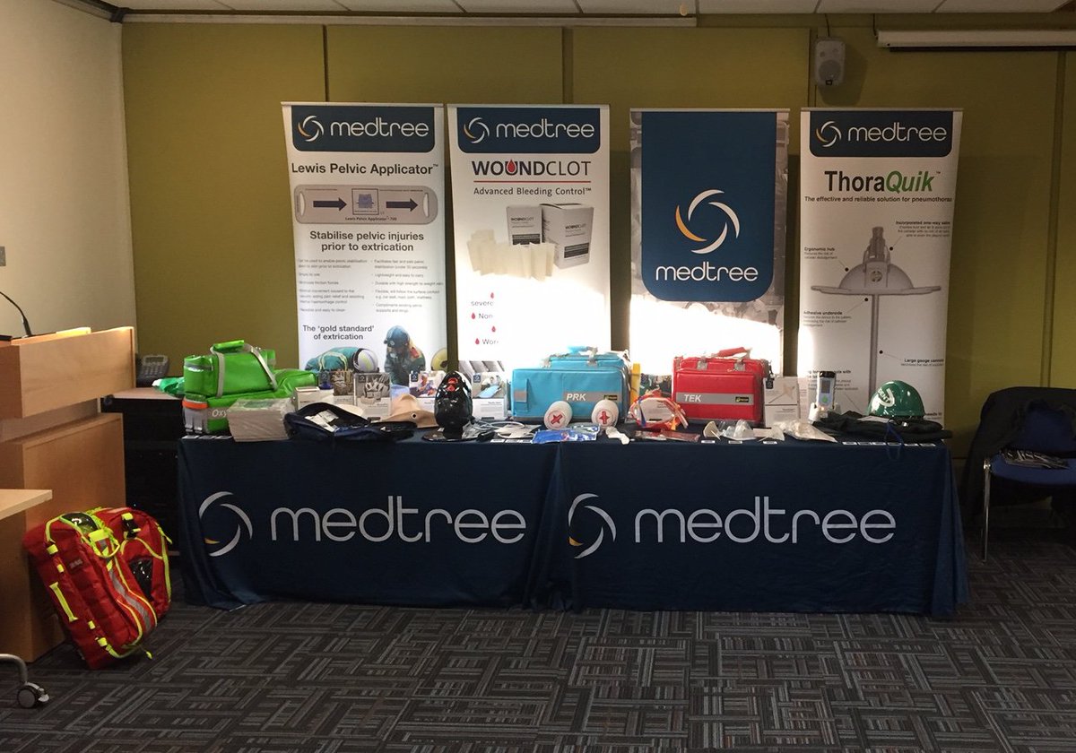 MedTreeUK's tweet photo. Ian is at the STAG National Meeting today in Edinburgh, if you are there today stop by and say hello #NEANN #ThoraQuik #WoundClot https://t.co/pAffAzQBGe