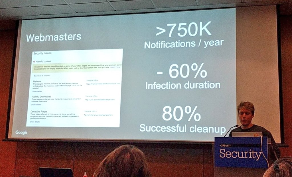 selenakyle's tweet image. the examples and stats being shared here are amazing #GoogleSafeBrowsing @noelutz #OReillySecurity