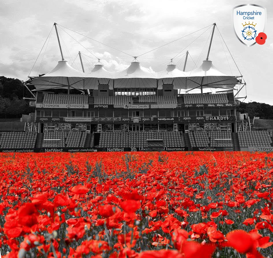 hantscricket's tweet photo. We will remember them. #LestWeForget #ArmisticeDay https://t.co/uglsm57Mek