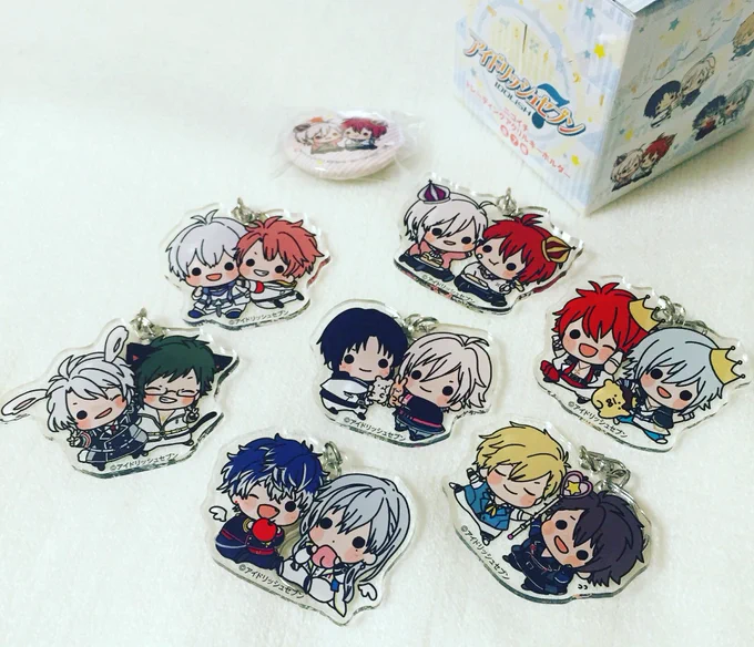 ニコイチのアクキー頂きました☺️✨
新たに一種類増えてもりもりですね!!よろしくお願いします〜〜? 