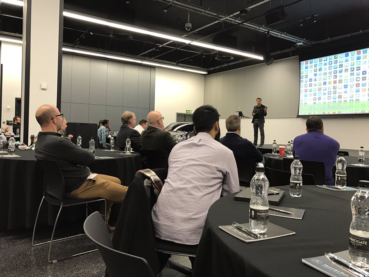 davidrjtaylor's tweet photo. @rspruijt in action mode at the #UltimateWorkspace event at Mercedes World with @lakesidesoft @citrix @AtlantisSDS @UnideskCorp & @AppSense https://t.co/hG7LkyHLUj