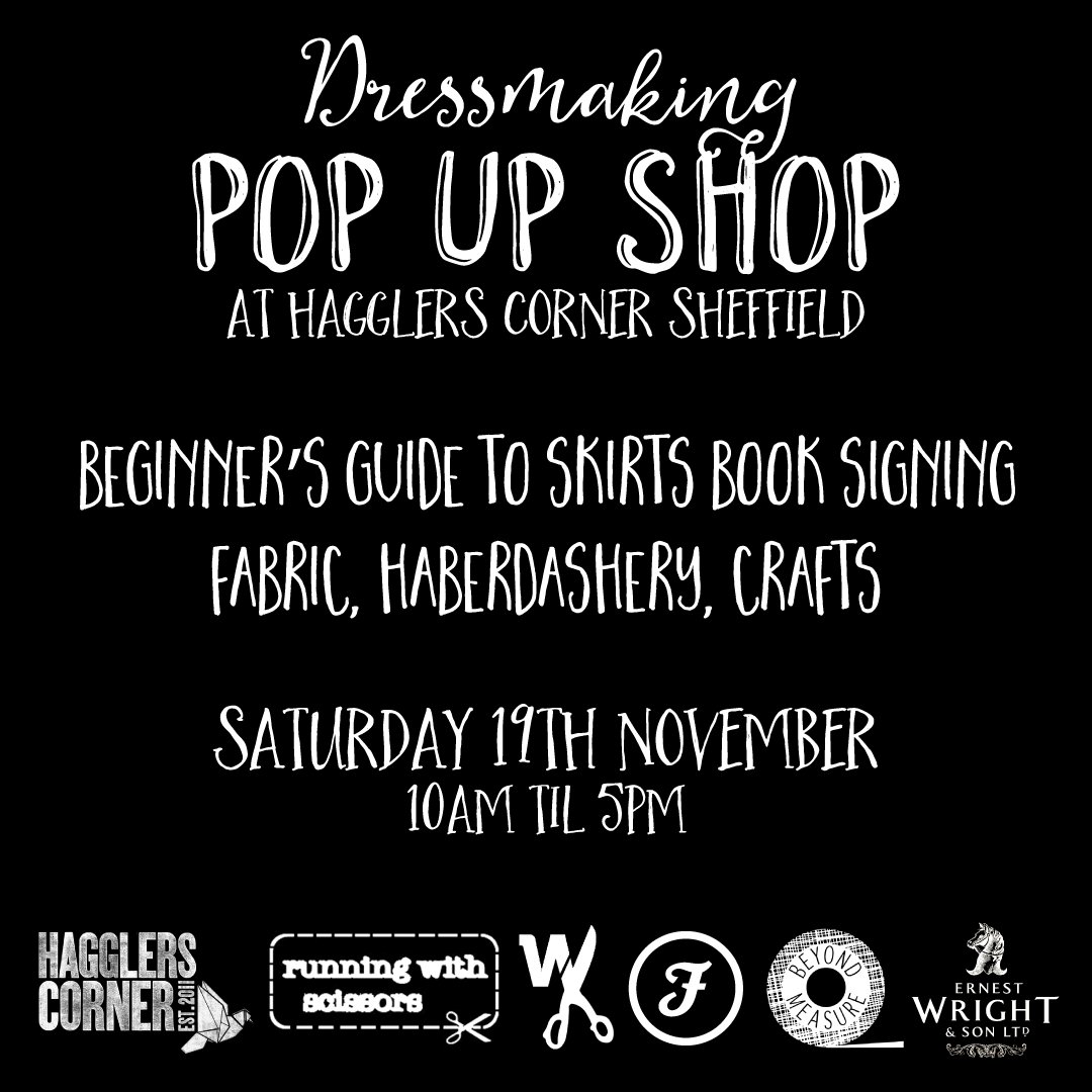 Faberwood_com's tweet photo. It's our pop up shop in a week! Come feel the #fabriclove @thatwendyward @b_measure #sewing #dressmaking #hagglerscorner #sheffieldissuper https://t.co/gplAl3LpIt