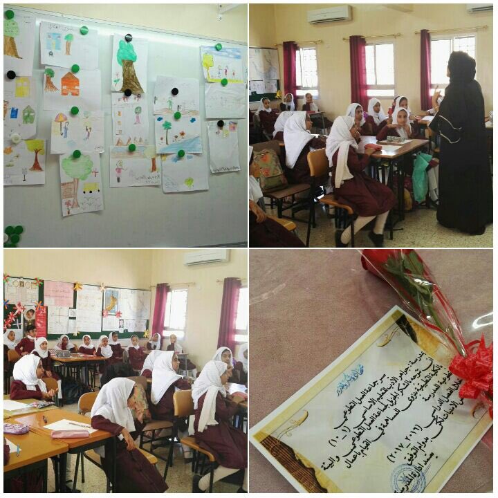 NVolunteering's tweet photo. قآم فريق #بيئتنا أمان ، يوم الأثنين ٧نوفمبر ضمن مسابقة جمعيه البيئة العمانيه بعمل #ورشه ومرسم بيئي للطلاب بمدرسة #جواهر الأدب. https://t.co/Qn17RxUj4S
