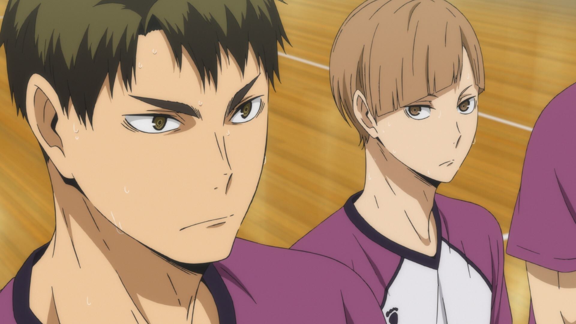 アニメ ハイキュー 本日はtbs 25 55 Mbs 26 25 Cbc 26 50 にて ハイキュー 烏野高校 Vs 白鳥沢学園高校 第6話 出会いの化学変化 放送です もう後がない烏野 日向の守備での活躍もあり 追い風が吹くかと思われたが影山の動きに