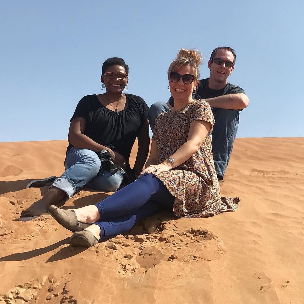 plemmonsa's tweet photo. Chilling on the dunes #ASKinUAE https://t.co/cJXHLMGAES
