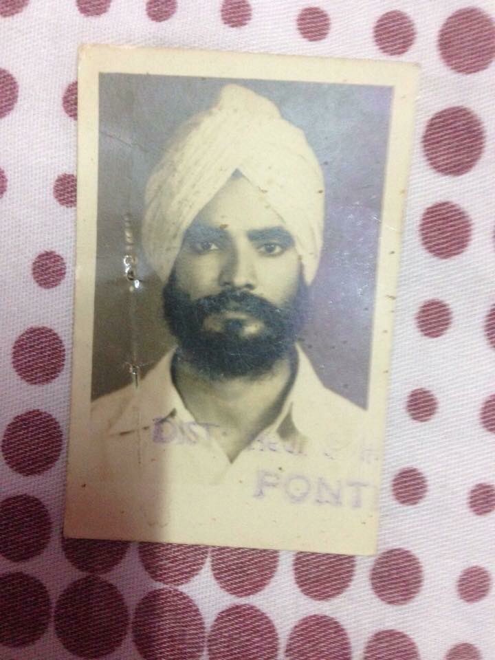 This is my father. He was a POW under the Japanese in WW2 in Singapore. Don't forget SIKHS who fought/suffered in wars. #RememberanceDay