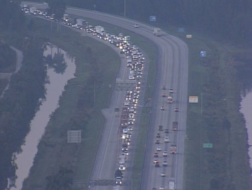 Heavy delays on Turnpike NB approaching I-75 due to construction! #traffic https://t.co/qG5K7jylfw