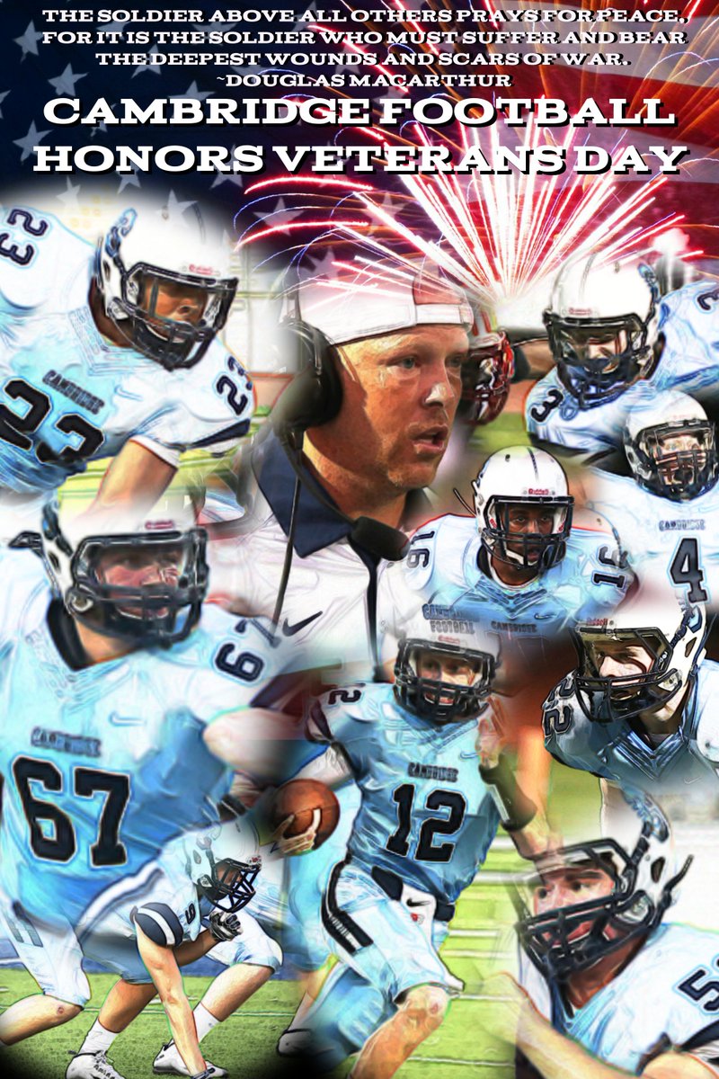 In Honor of our Veterans. <a href="/CoachBennett29/">Craig Bennett</a>