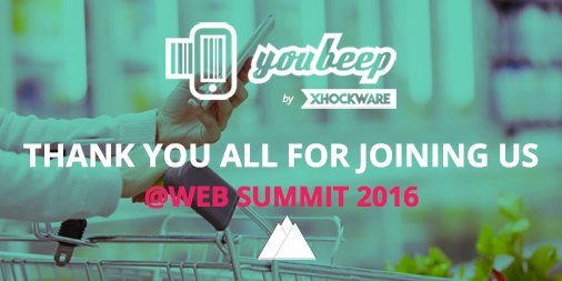 3 amazing days <a href="/WebSummit/">Web Summit</a>! Thank you <a href="/paddycosgrave/">Paddy Cosgrave</a> and all of you who joined us at our stands A552 &amp; A558. #WebSummit #startup #Lisbon