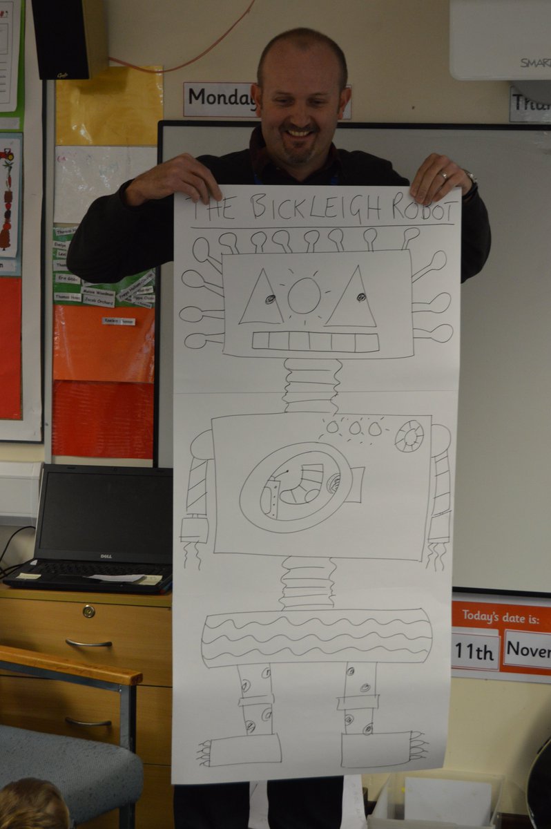 AmySparkes's tweet photo. Huge thanks to @bickleighschool for inviting us in &amp; to #illustrator @ThePaulCherrill for drawing/singing/sneezing in all the right places! https://t.co/8yrSkMcMz6